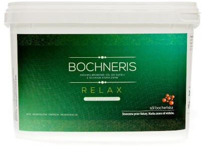 Bochneris Sp. z o.o. Relax sól jodowo-bromowa z olejkiem eukaliptusowym 3 kg 1145673