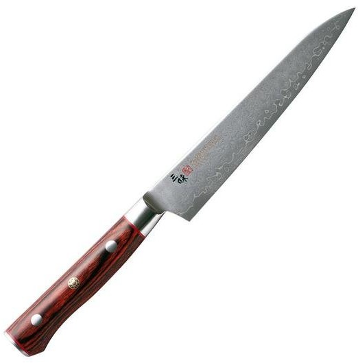 Mcusta Zanmai Nóż Zanmai Classic Pro Flame Damascus Petty 150mm HFR-8002D
