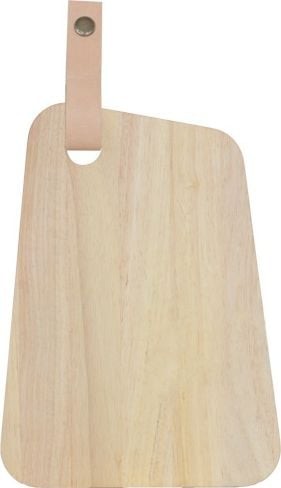 NoName Deska do krojenia deska do krojenia Organic M 30 x 22 cm drewno/skóra brąz twm_640618