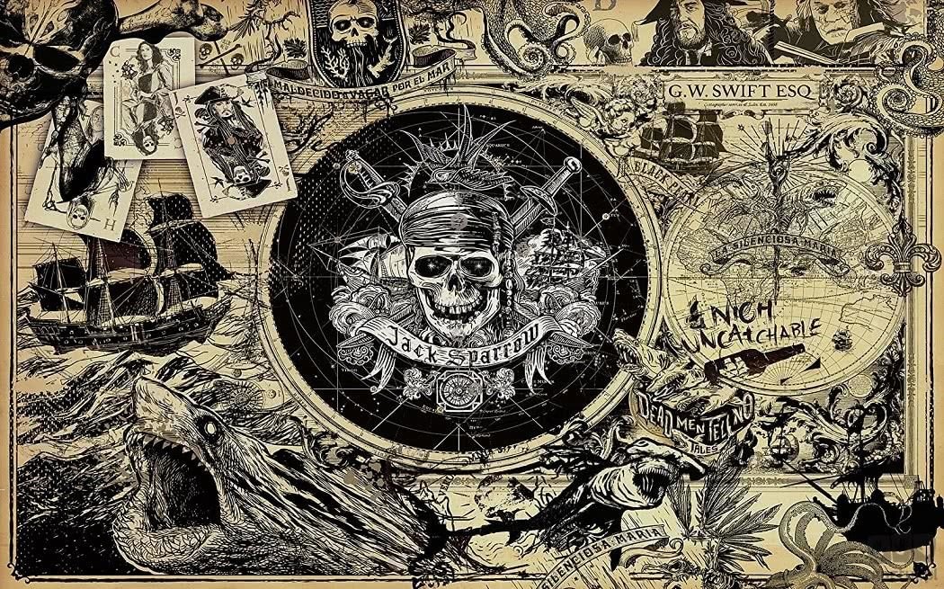 Komar Fototapeta Pirates of the Caribbean 5 024-DVD4 024-DVD4