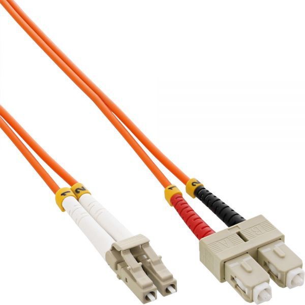 InLine Patchcord światłowodowy LC/SC 50/125m OM2 10m 88640 88640