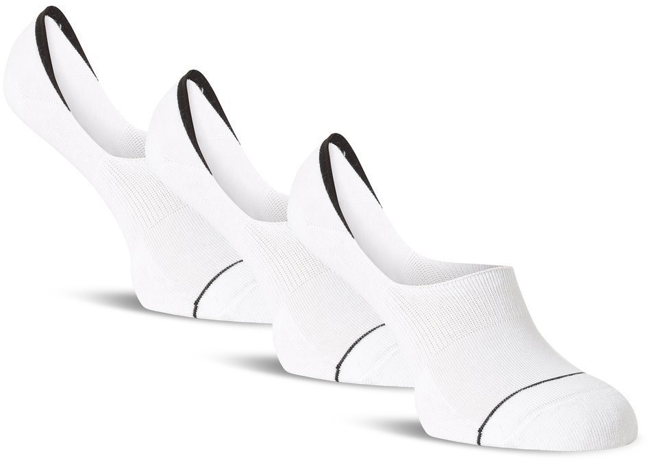 Calvin Klein Calvin Klein - Damskie skarpety do obuwia sportowego pakowane po 3 szt., biały
