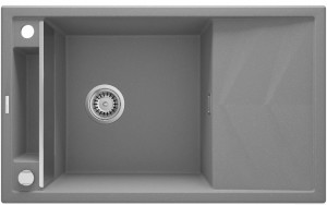 Deante ZRM S113 ZLEW MAGNETIC SZARY MET.GRANIT 1K Z/O 820X500X219 3,5