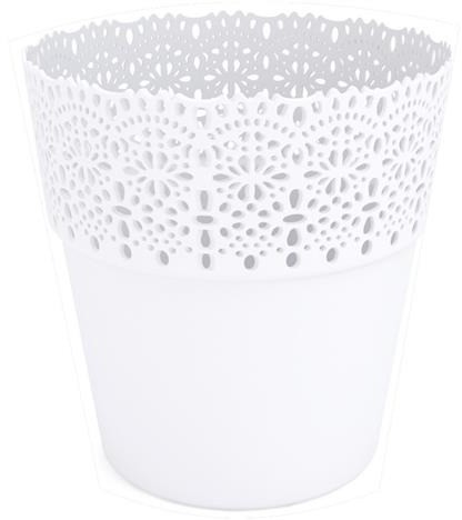 Pozostałe Osłonka plastikowa biała Bella 13 cm