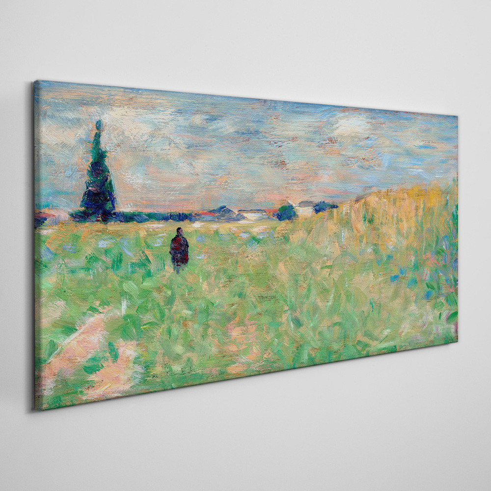 PL Coloray Obraz Canvas lato krajobraz Seurat 100x50cm