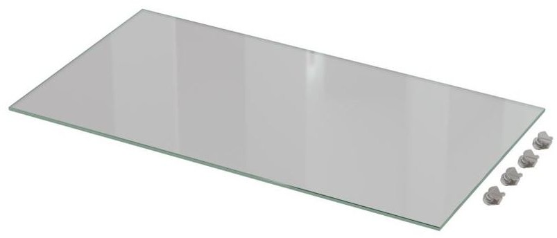 DELINIA ID Zestaw półek szklanych 60 cm 2 szt. Delinia iD