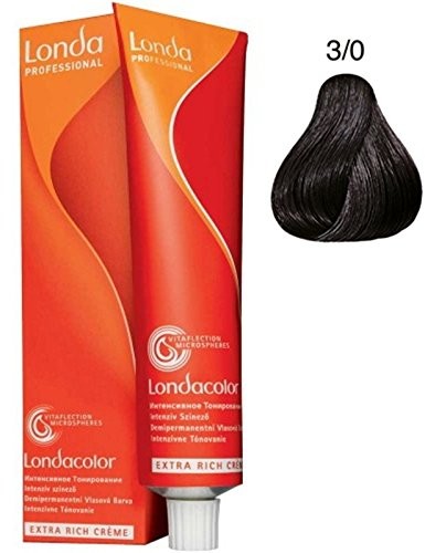 Londa Demi intensywnie koloryzujący 3/0 ciemnobrązowy, 1er Pack (1 X 60 ML) 8005610487991