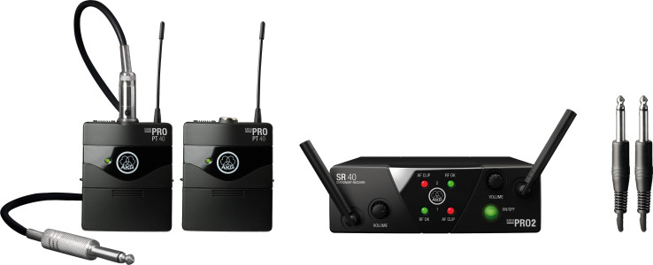 AKG WMS-40 MINI 2 DUAL Instrument Set US25A / US25C 63672