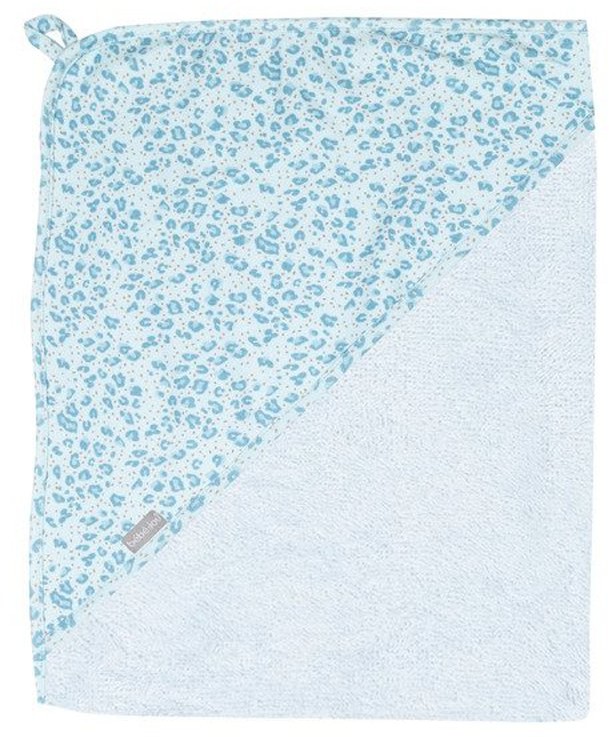 Bebe Jou bébé-jou Ręcznik z kapturkiem Leopard Blue 3010122