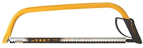 Augusta stabilna deska do piły 760 MM na mokre i suche drewno ogrodowy, 1 jednostka, 85 x 23,5 x 3 cm, żółty/czarny, 32203 760 AMA (32203 760 AMA)