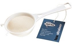 Chef Aid CHEF Aid Nylon Mesh tworzywo sztuczne sitko rodziców, biały, 12 cm 10K32261