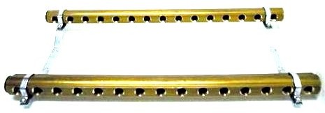 Rozdzielacz Mosiężny 15 Obwodów Nieuzbrojony - 235