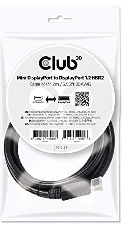 Club 3D Mini DisplayPort na VGA czarny aktywny adapter St./B CAC-2113
