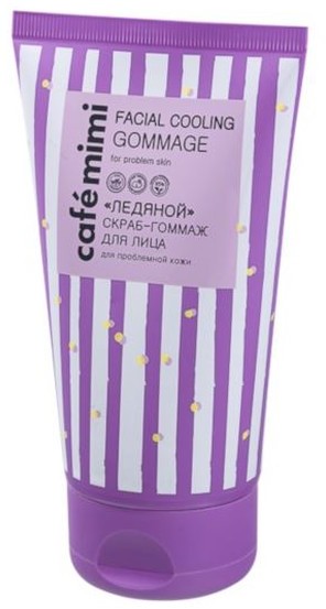 Le Cafe de Beaute Kafe Krasoty CAFE MIMI Chłodzący peeling do problematycznej skóry twarzy Mięta pieprzowa i pantenol 150ml