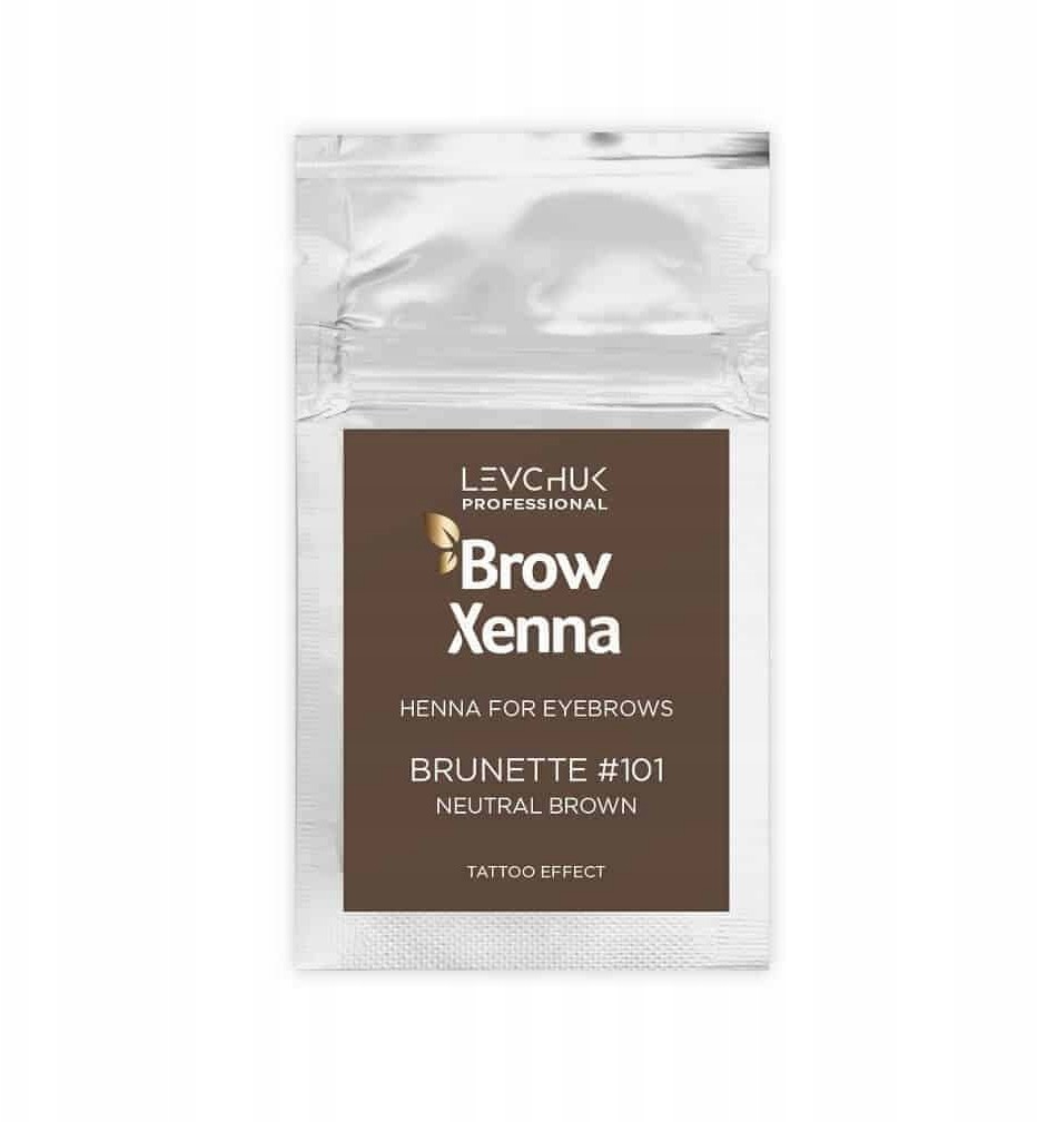 BrowXenna BrowXenna henna pudrowa #101 Neutral Brown 10 ml 50-0001