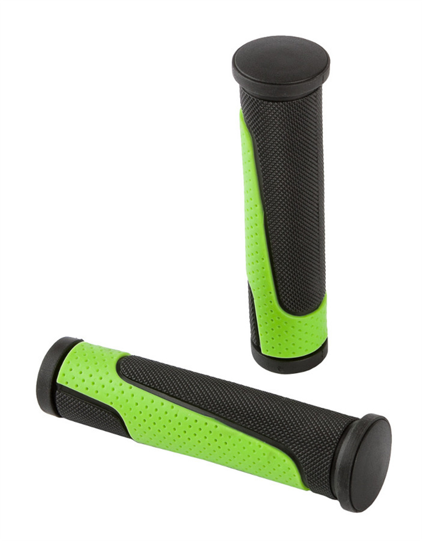 ACCENT Chwyty Comet 2D czarny-zielony / Rozmiar: 125 mm