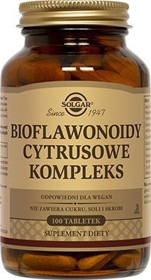 Solgar Bioflawonoidy Cytrusowe kompleks 1000 mg TT000525