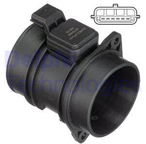 DELPHI Przepływomierz masowy powietrza AF10405-12B1 AF10405-12B1