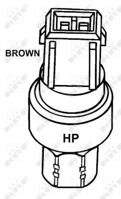NRF ZAWÓR ROZPRĘŻNY KLIMATYZACJI 38913 38913