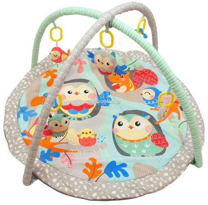 Babymix mata edukacyjna sówki 3435C