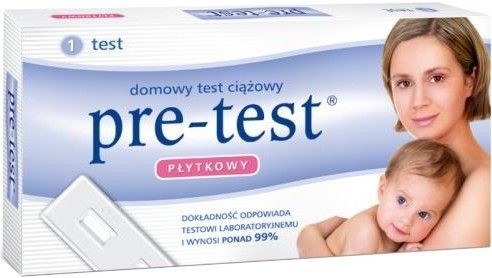 Pharma NORIS Test ciążowy pre test płytkowy