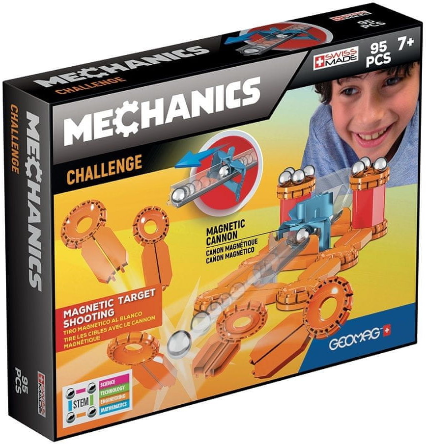 GeoMag zestaw magnetyczny Mechanics Challenge 95
