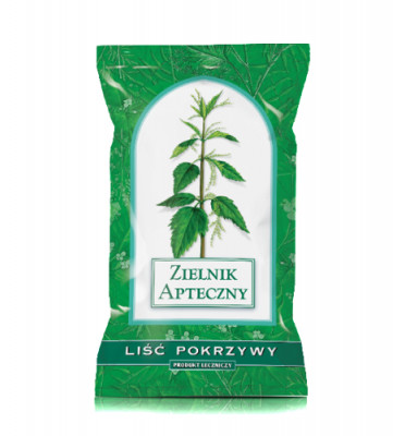 Herbapol KRAKÓW Liść Pokrzywy Zioła do zaparzania - 50g