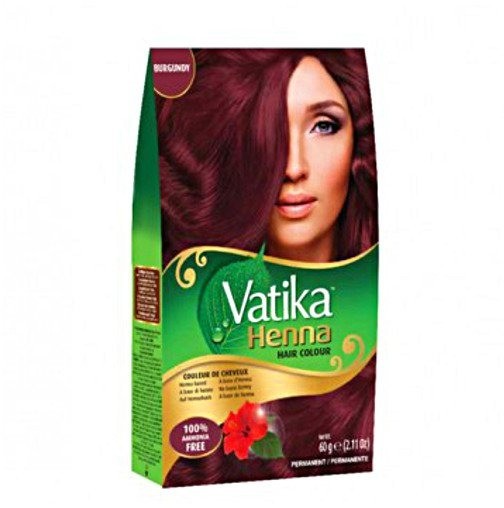Dabur Farba do włosów z henną Vatika burgund