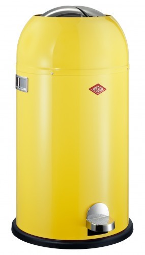 Wesco Kickmaster kosz na śmieci, żółty 33 l 18463119