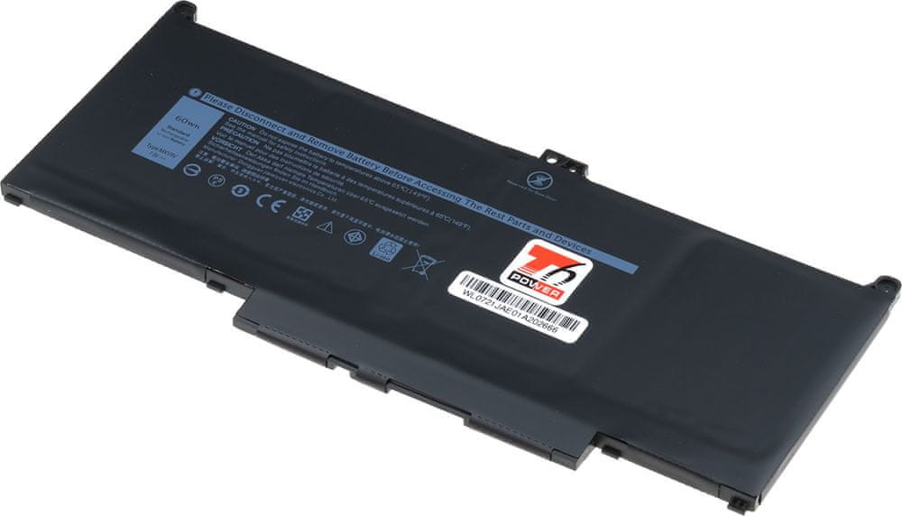 Dell WEBHIDDENBRAND Bateria T6 Power do laptopa numer części 829MX Li Poly 7900 mAh 60 Wh) 7,6 V