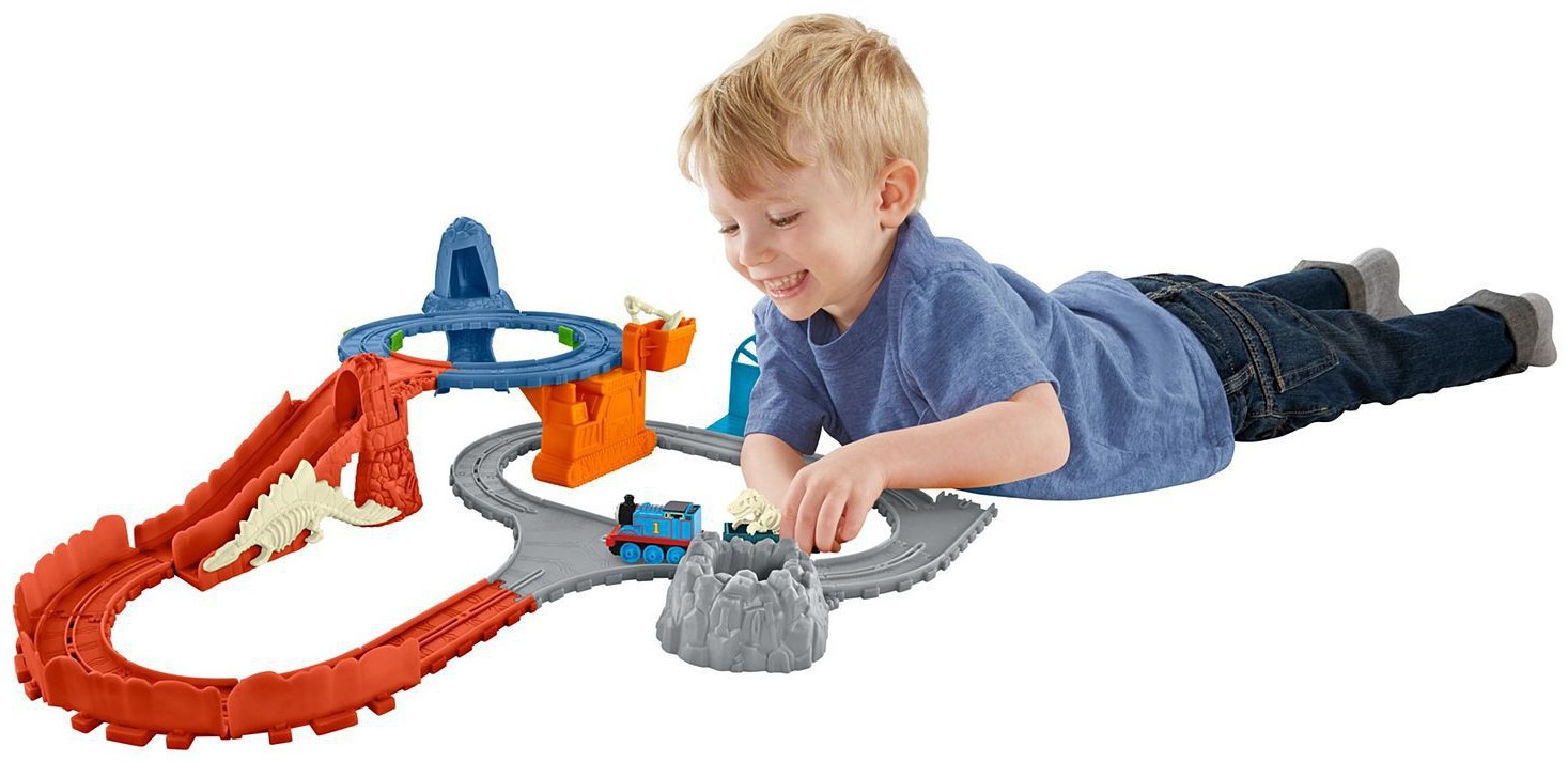 Mattel Tomek i przyjaciele FBC62 Dinoprzesyłka Tomka zestaw