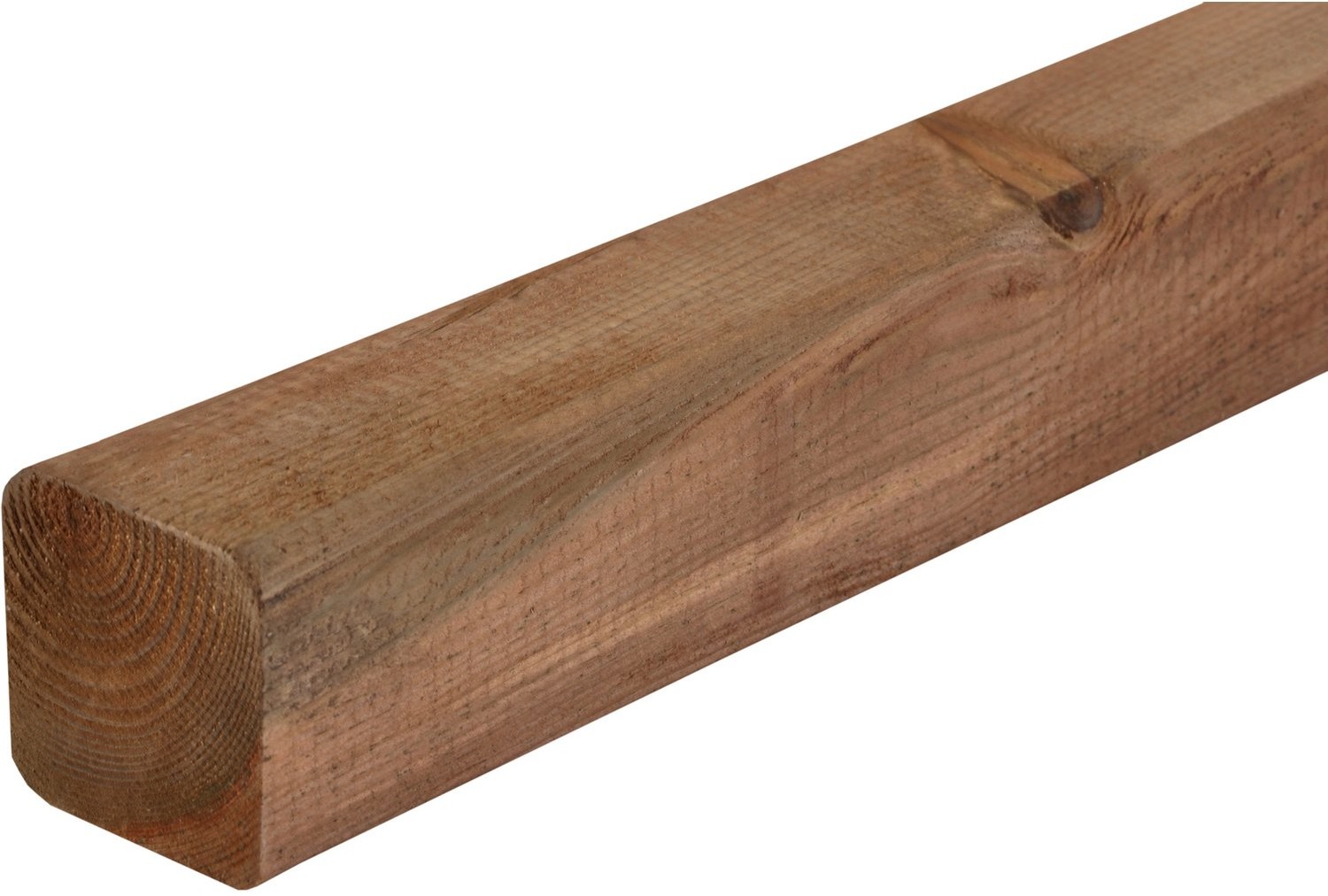 OBI Kantówka 70x70x1800 gładka brąz