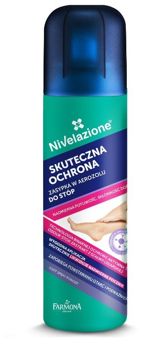 Nivelazione Zasypka w aerozolu do stóp 180ml