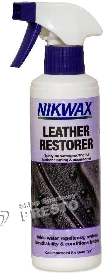 Zdjęcia - Pozostałe towary turystyczne Nikwax  Impregnat Leather Restorer - Spray-On - 300 ml - 491 