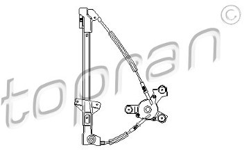 TOPRAN Podnośnik szyby TOPRAN 110 449