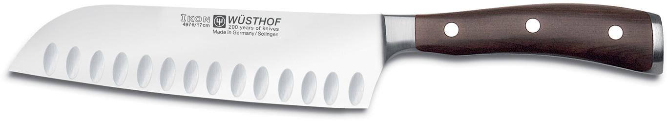 Wüsthof Nóż Santoku z wycięciem 17 cm Ikona