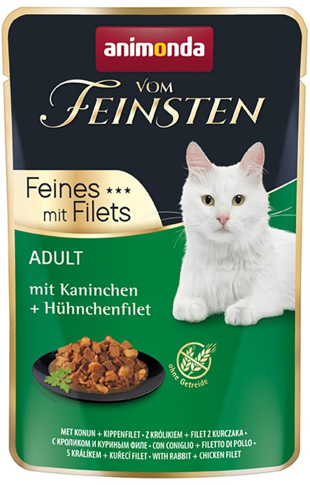 Animonda Vom Feinsten Pakiet mieszany Vom Feinsten Adult Feine Vielfalt - Feine Vielfalt z filetami, 32 x 85 g