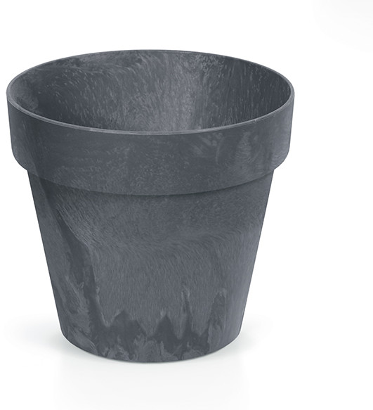 Prosperplast Doniczka CUBE Beton Effect antracyt - pg-code-565954785