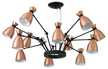 Faro Barcelona retro 20047  wisiorek, 20 W, korpus z metalu 20047