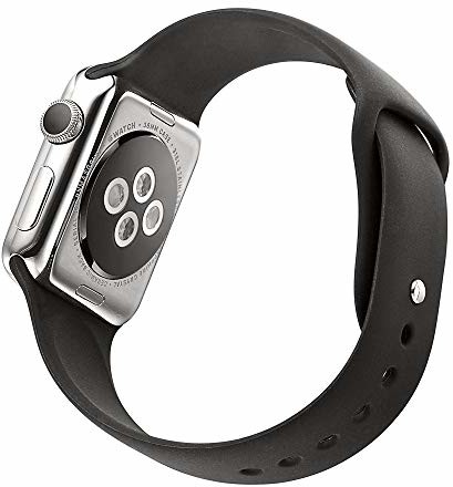 NK NK bransoletka zastępcza do iWatch, czarna 1-cr