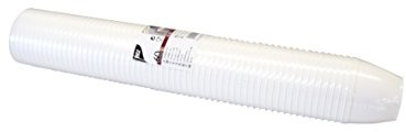 Papstar 12215 filiżanki do kawy, tworzywo sztuczne, biały, 10.20 x 48.70 x 8.50 cm 12215