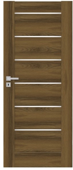 Drzwi pokojowe Toreno 80 prawe orzech premium SWNF000055