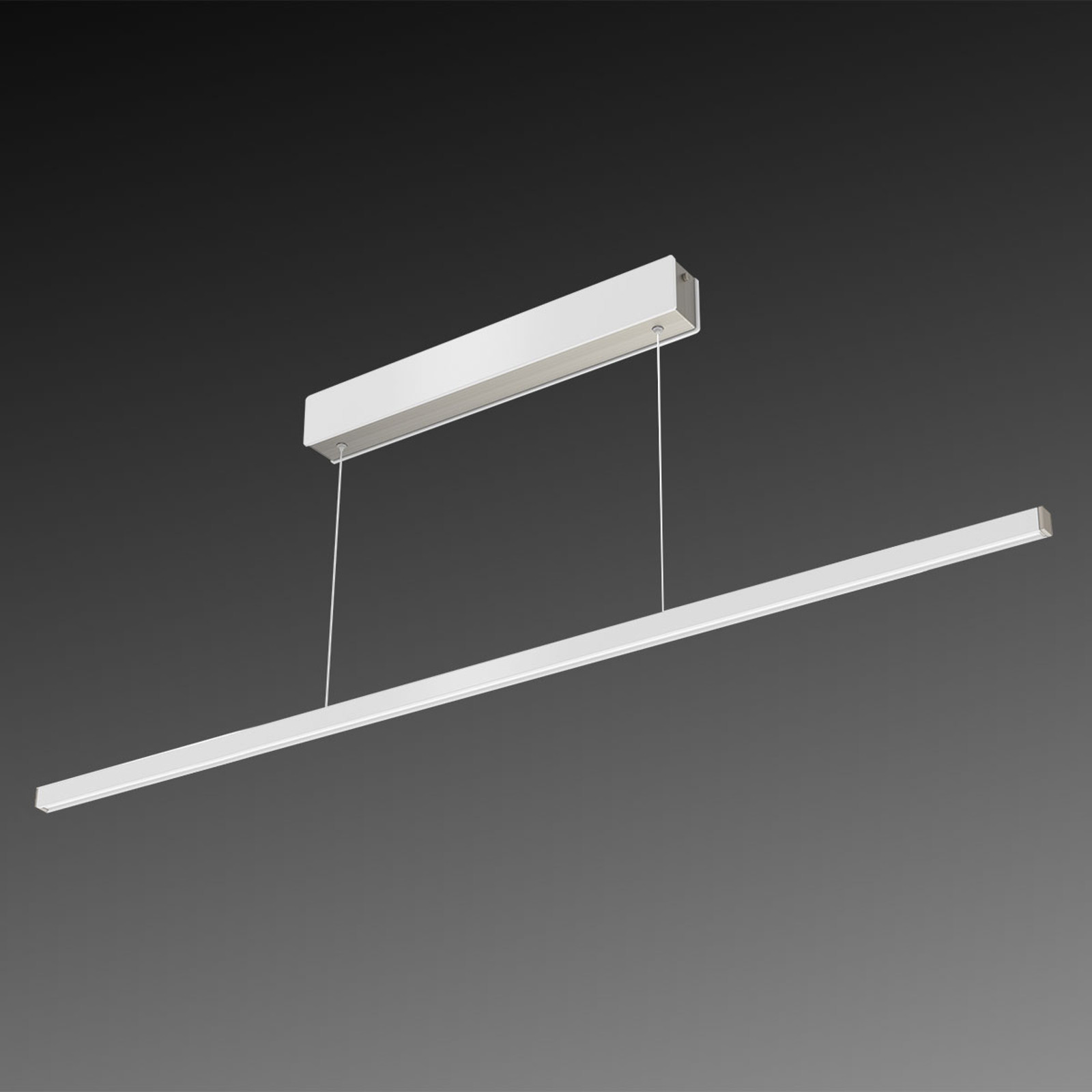 Evotec Lampa wisząca LED Orix, biała, 120 cm długości
