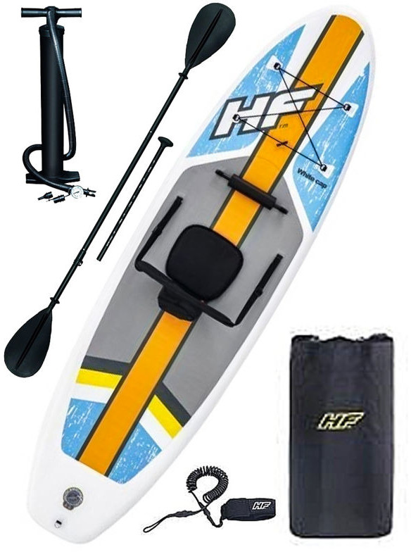 Hydroforce HYDROFORCE WHITE CAP WHITE/BLUE wstać wiosła - 10''0