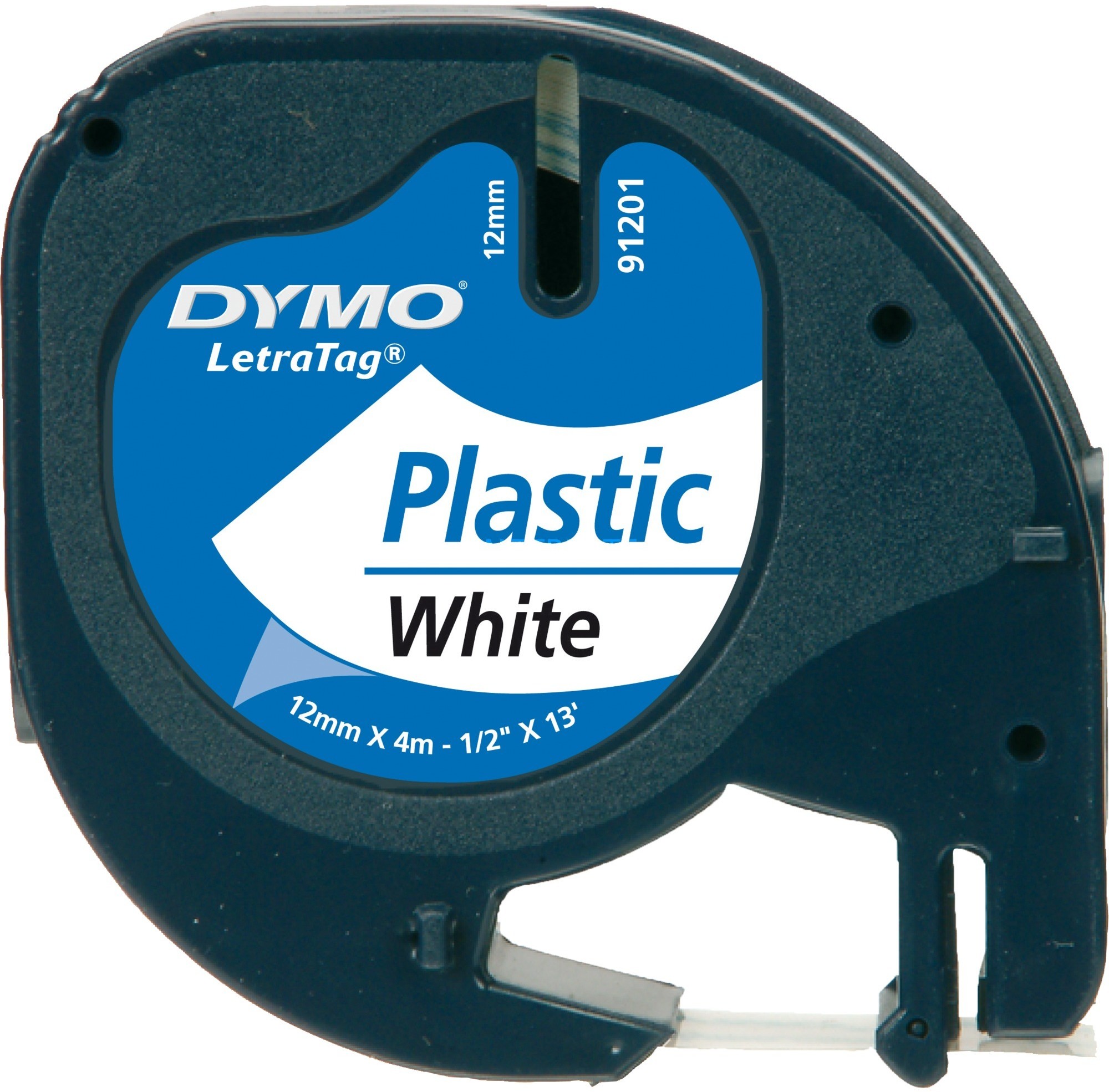 Dymo 12mm LetraTAG Plastic tape taśmy do etykietowania, Taśma