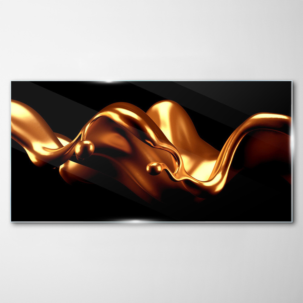 PL Coloray Obraz na Szkle Nowoczesna Abstrakcja 100x50cm