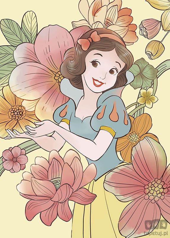 Obraz Komar Snow White Flowers WB056 WB056