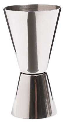 Kitchen Craft koktajl podwójne Mass ze stali nierdzewnej KCBCJIG