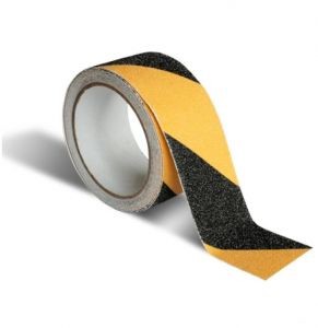 # różni dostawcy Taśma antypoślizgowa 50 mm Żółto-Czarna A-70002-00-00