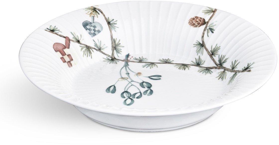 Kähler Kähler HAMMERSHI CHRISTMAS Talerz Świąteczny do Zupy 21 cm 693203